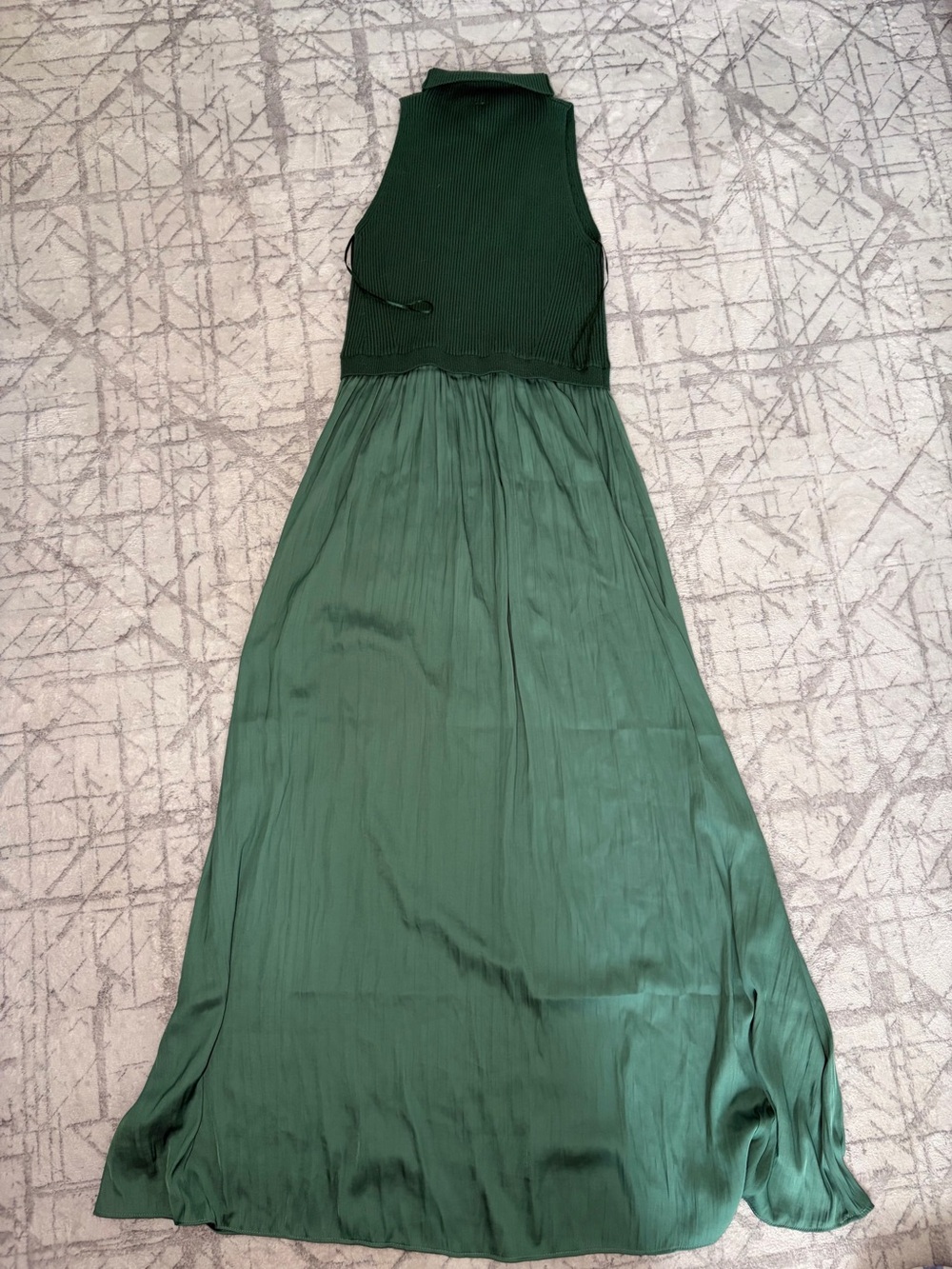 The Thea Sleeveless Twofer Maxi Dress by Anthropologie - Picture 6 of 7
